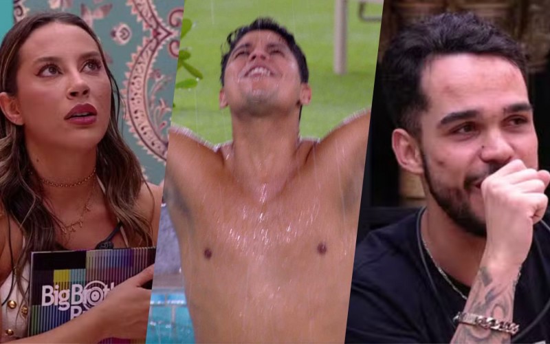 Resumo BBB 25 de hoje: madrugada de finalistas tem presentes, comemoração na piscina e ex-duplas lembradas
