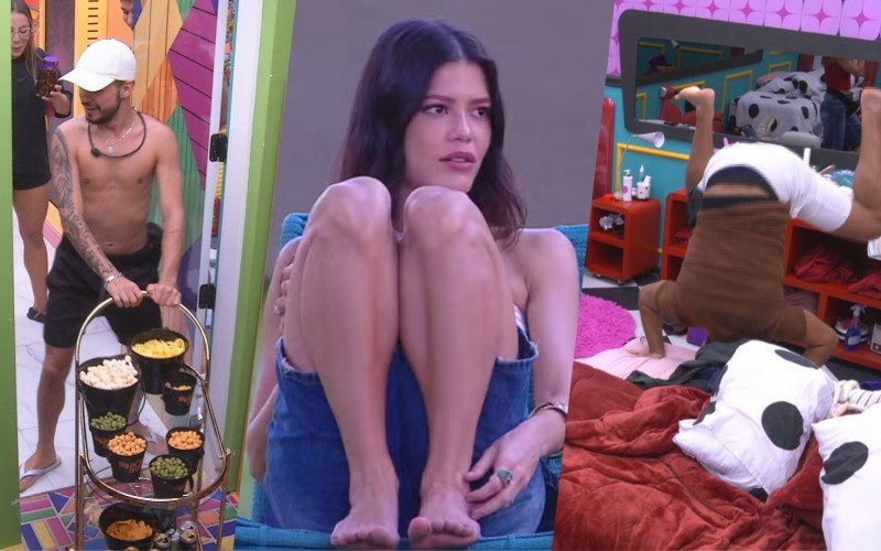 Resumo BBB 25 de hoje: madrugada tem cooler para o Top 4, preocupação de sister e comemoração de Guilherme