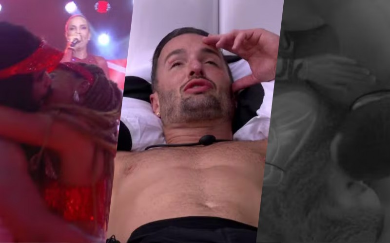 Resumo do BBB 25 de hoje: madrugada pós-Ivete teve beijo de Maike e Giovanna, choro e edredom