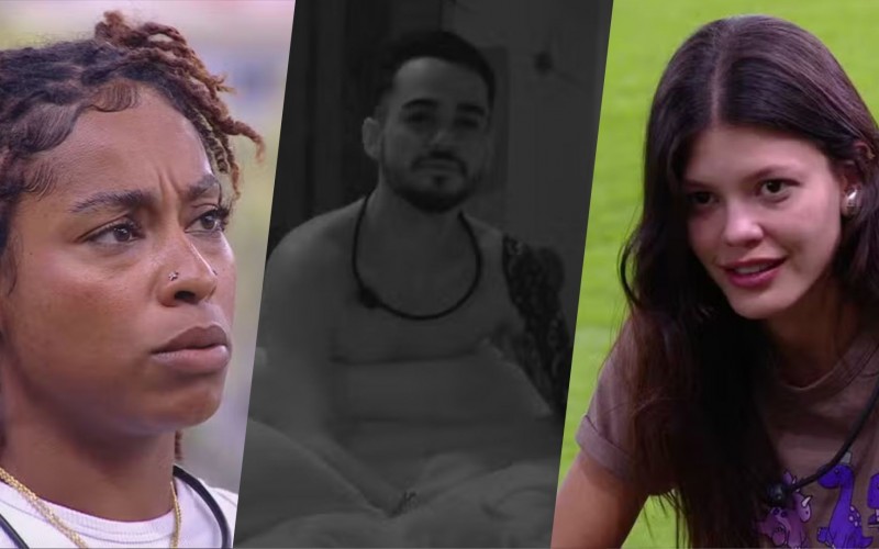 Resumo do BBB 25 de hoje: madrugada tem fofoca de João Gabriel e Thamiris, e desentendimento entre sisters