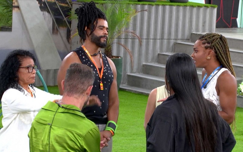 Rival de Edilberto e Raissa no BBB 25, Aline não esperava a saÃda da dupla: