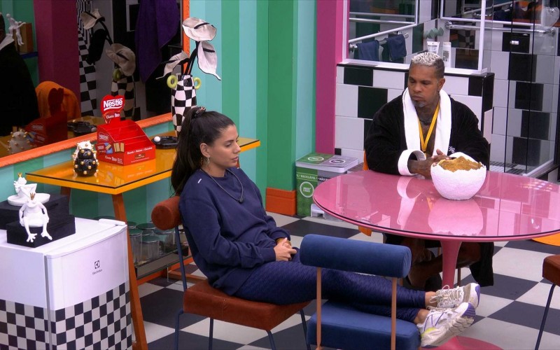 Rodriguinho diz que não se lembra de conversa sobre mulheres e afirma que quer ir embora do BBB 24