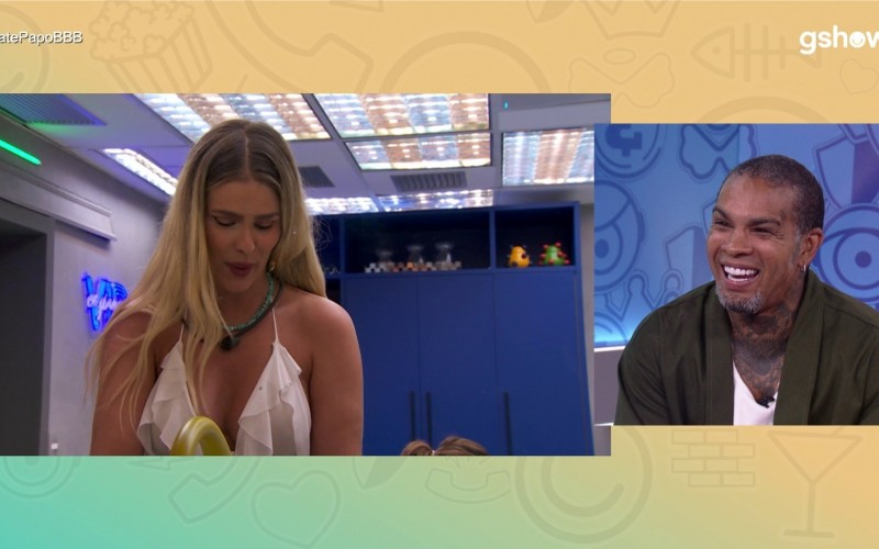 Rodriguinho explica comentários sobre alimentação de Yasmin e afirma: