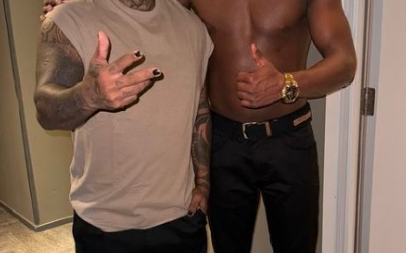 Rodriguinho publica foto com Davi e parabeniza: