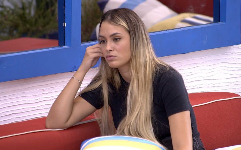 Sarah analisa possibilidade de Carla Diaz ir ao Paredão: