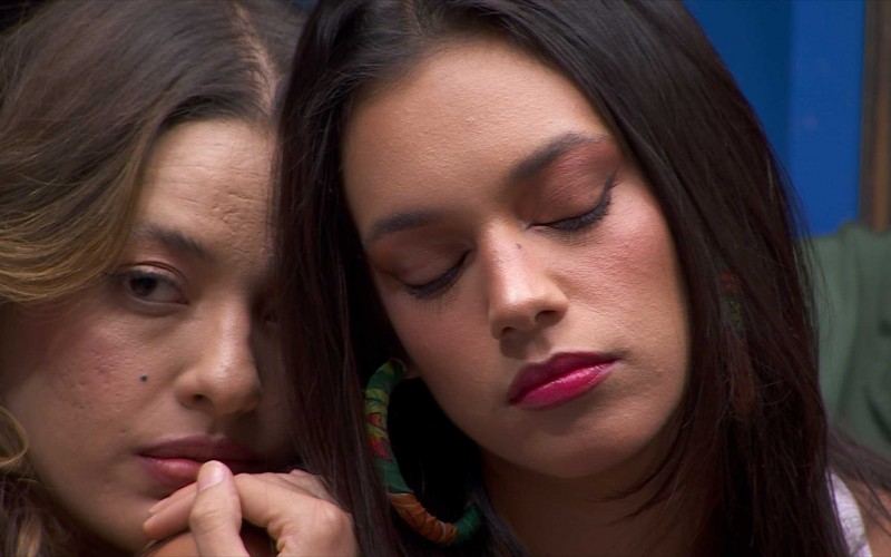 Tadeu Schmidt conversa com Emparedados em quinta berlinda do BBB 24