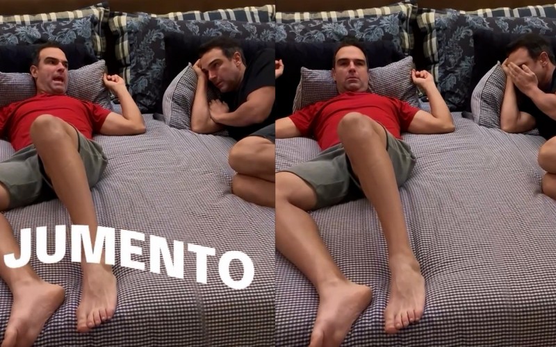 Tadeu Schmidt imita bronca de João Gabriel em João Pedro ano BBB 25