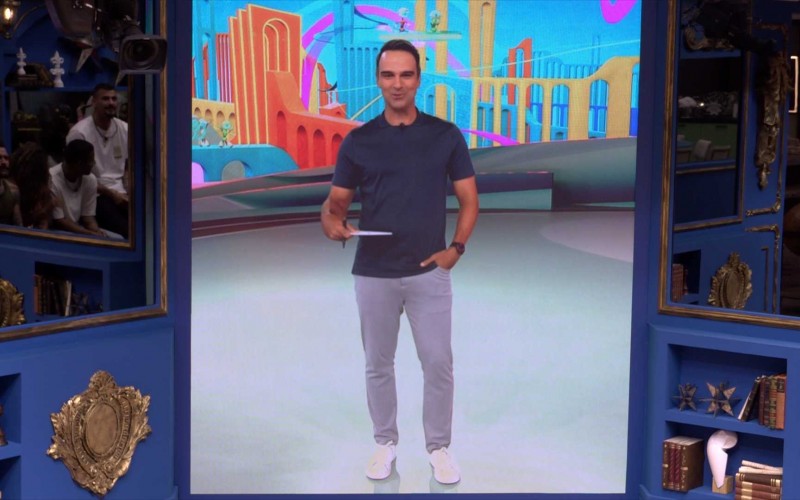 Tadeu Schmidt troca nome de participante e chama brother de Lucas Rangel