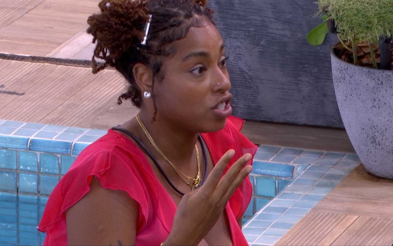 Thamiris comenta sobre Aline se impor no BBB 25 e analisa: