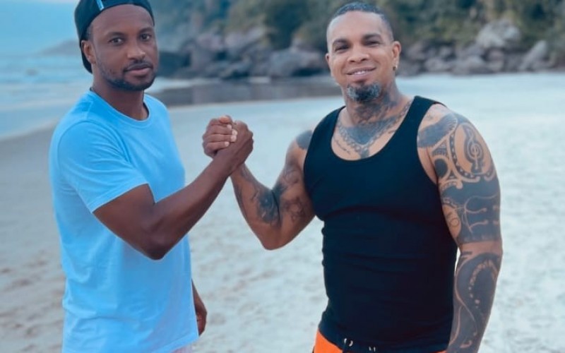 Thiaguinho homenageia Rodriguinho, do BBB 24, em aniversário: