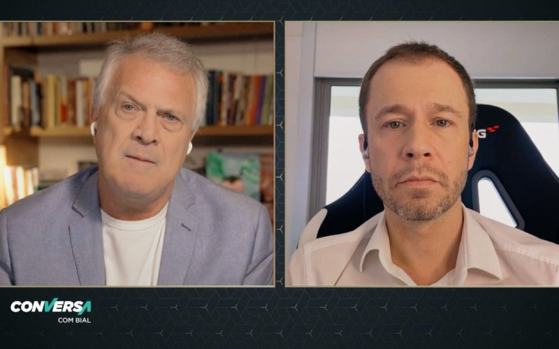 Tiago Leifert desabafa com Pedro Bial:
