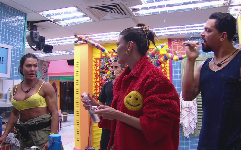 VÃdeos do BBB 25: confira tudo o que rolou na madrugada de sexta, 7/2