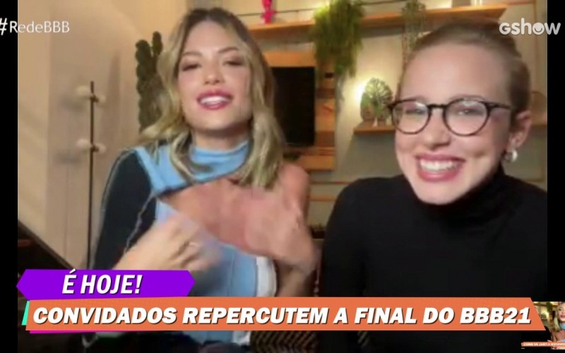Vitória Strada comenta sobre Camilla de Lucas e Juliette na Final do BBB21: