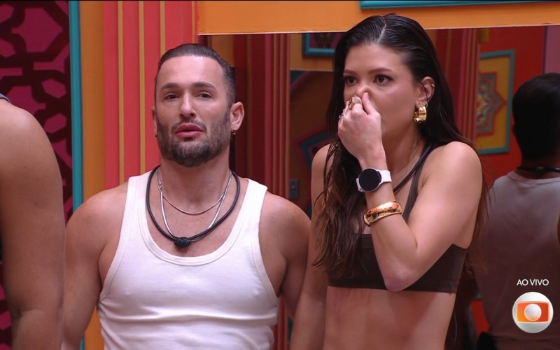 Vitória Strada fica em choque com resultado do Paredão: