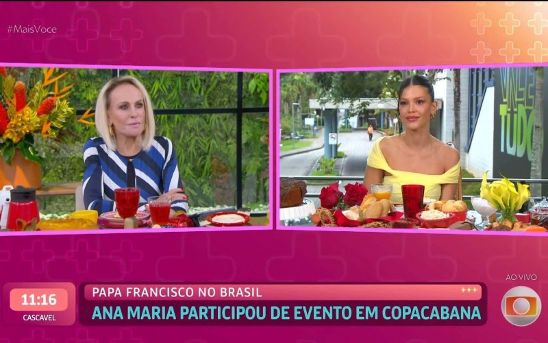Vitória Strada no Mais Você: reveja os vídeos da entrevista da 21º eliminado do BBB 25