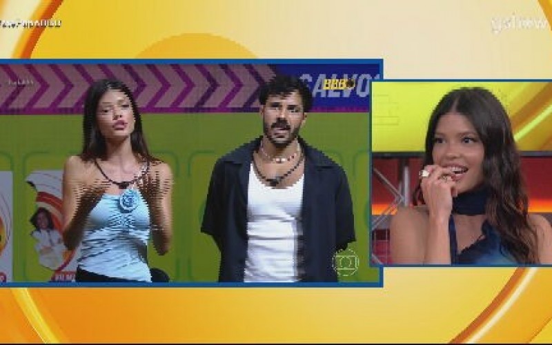 Vitória Strada reage a cenas de atritos que teve com Mateus no BBB 25: