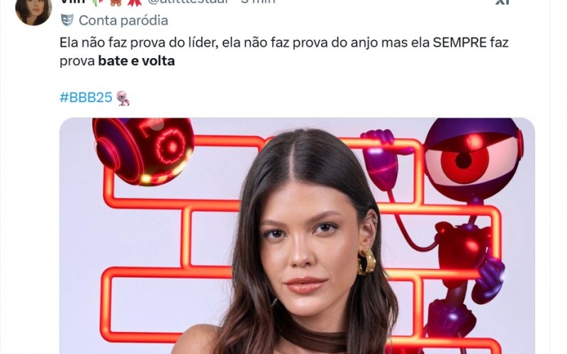 Web repercute formação de Paredão e Prova Bate-Volta no BBB 25; veja reações