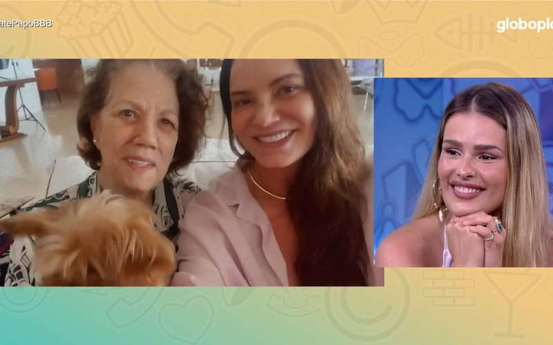 Yasmin recebe recado de Luiza Brunet após ser eliminada do BBB 24; veja o vídeo!