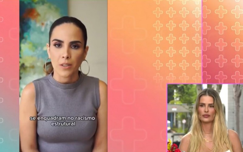 Yasmin vê pela primeira vez vídeo em que Wanessa fala sobre racismo estrutural: