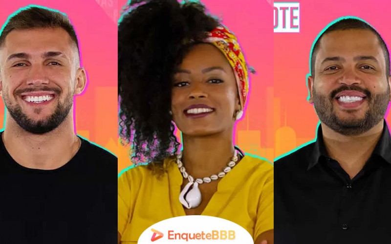 Votação BBB21: Arthur, Lumena e Projota estão no paredão; veja quem sai