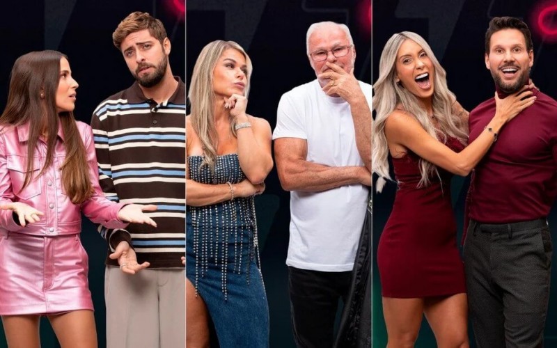 Enquete Power Couple 7: Eike, Kadu e Rafael estão na D.R.; vote para salvar