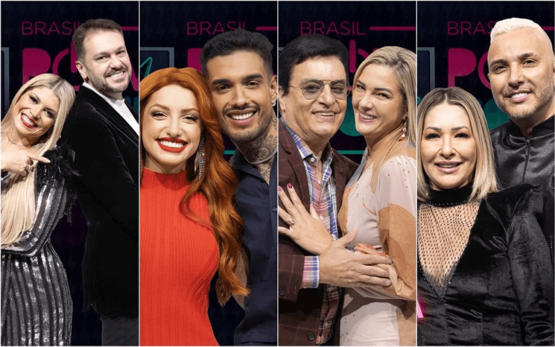 Enquete Power Couple: Adryana, Brenda, Nahim e Rogério estão na D.R.; vote