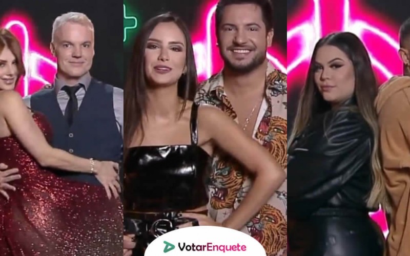 Enquete Power Couple: Mari e Matheus, Deborah e Bruno, Thiago e Geórgia? Quem fica e quem sai?