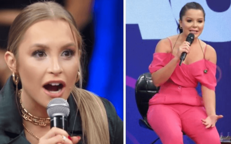 Após o BBB21, Carla Diaz fica em choque com revelação de Maraísa em programa de TV: "Mentira!"