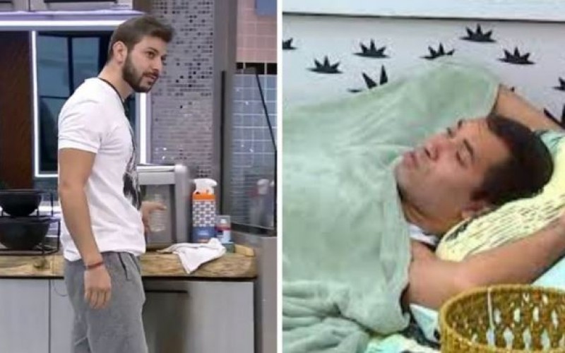 BBB21: Que situação! Caio espalha para a casa que pegou Gilberto se tocando debaixo do edredom: "Batendo uma"