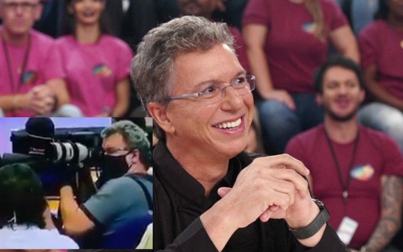 Durante coletiva de demissão de Nelson Teich Boninho descobre sósia
