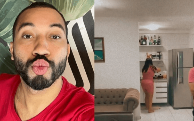 Ex-BBB Gilberto apresenta apartamento simples em Recife e deixa fãs boquiabertos: "Fofíssimo!"