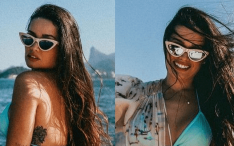 No Rio, ex-BBB Juliette para tudo ao exibir corpaço de biquÃni e empinar bumbum em barco luxuoso: "É o poder!"