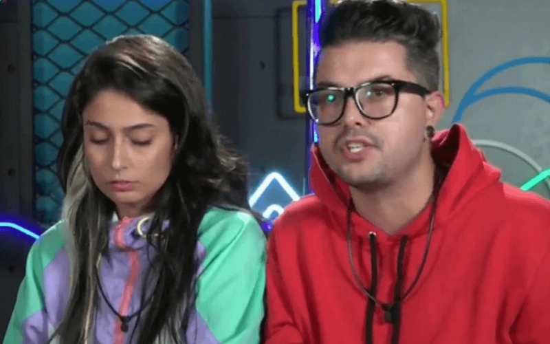Pe Lanza se irrita com provocação de Brenda e Matheus no Power Couple: