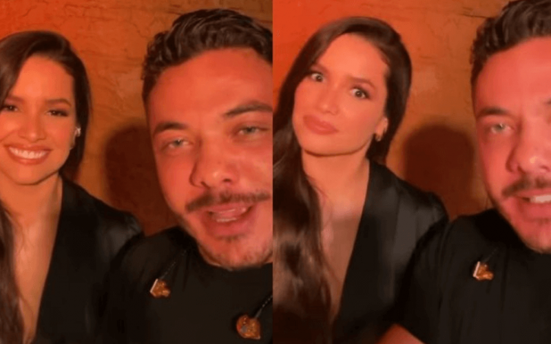 Preparada! ProntÃssima para soltar a voz, ex-BBB Juliette surge com Wesley Safadão em ensaio de live: "Vai ser pau"
