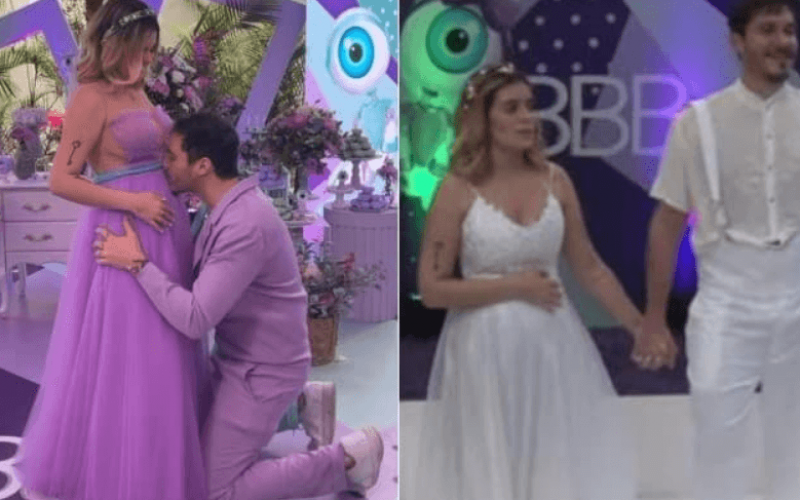 Viih Tube e Eliezer revelam sexo de bebê durante live para mais de 400 mil pessoas e agitam as redes sociais: "Muita emoção"