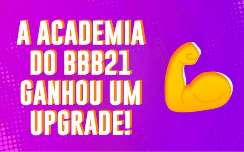 BBB21: nova academia da casa tem bar e lounge