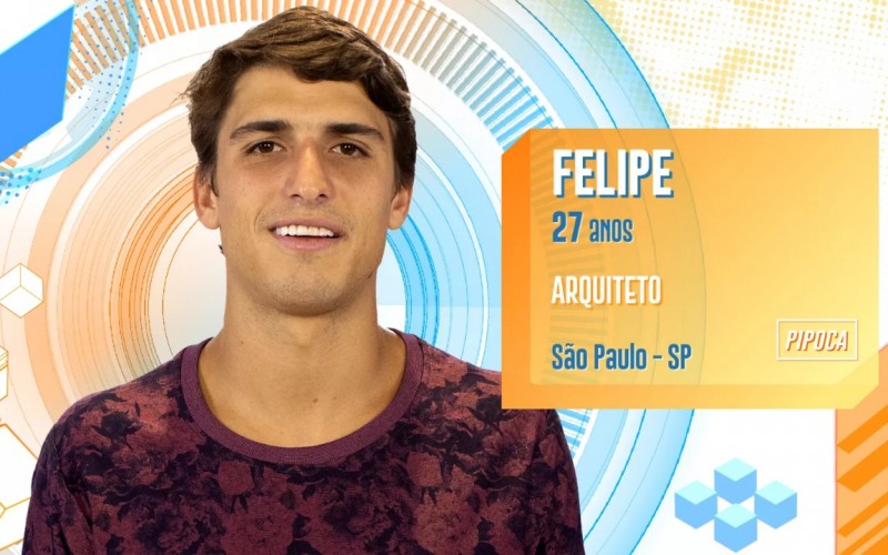 Felipe é participante do BBB20; conheça!