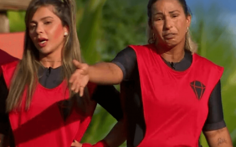 Ilha Record: Valesca surta ao perder a Prova de Equipe pela primeira vez