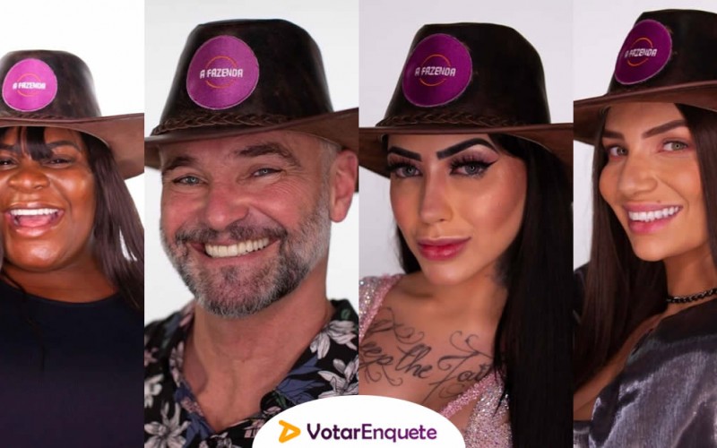Jojo Todynho, Mateus, Mirella e Stéfani Bays formam a décima roça