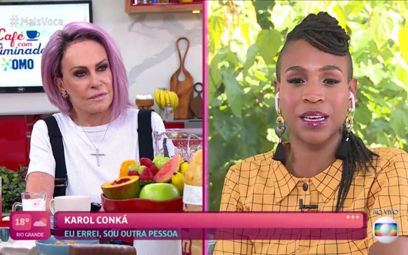 Karol Conká fala da rejeição recorde no