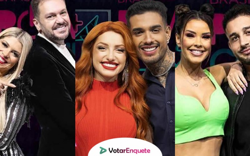 Adryana e Albert, Brenda e Matheus ou Ivy e Fernando: Quem você quer que continue no Power Couple Brasil?
