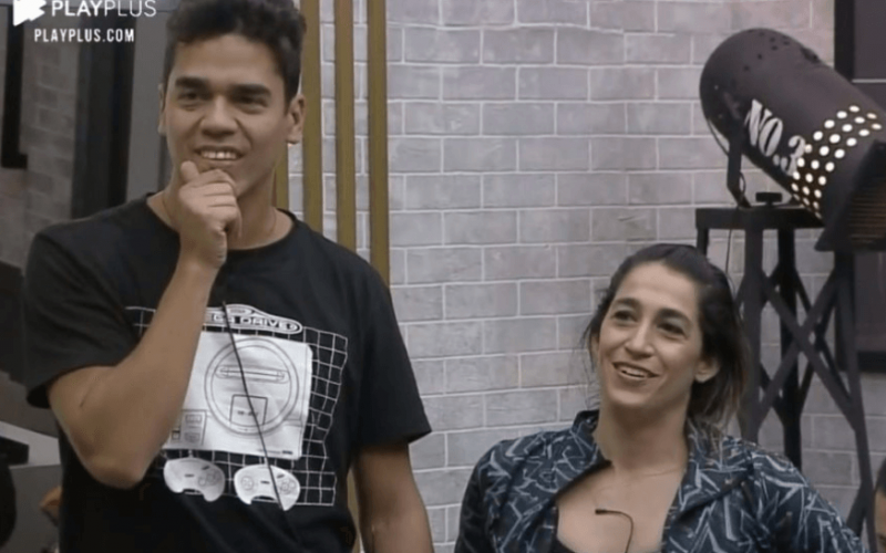 Dani e Fábio estão na lanterna do Power Couple e podem ir para sua primeira DR