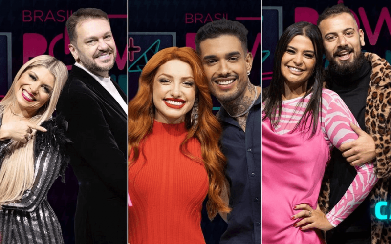 Enquete Power Couple: Adryana, Brenda e Cartolouco estão na D.R.; vote