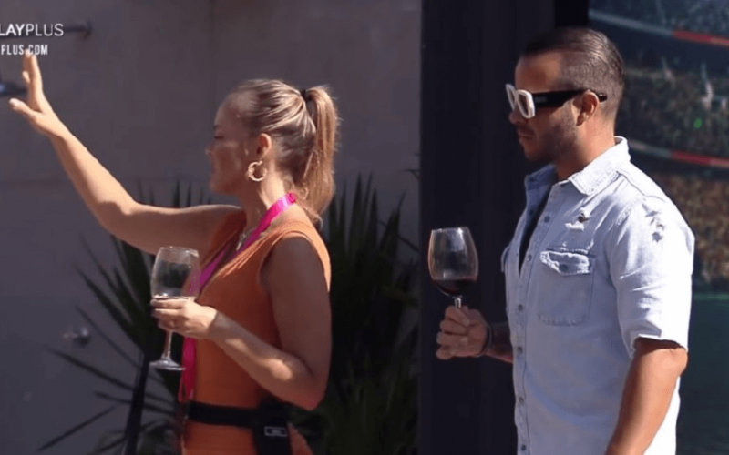 Para Nina e Filipe, Geórgia e Thiago são plantas no Power Couple: “Mas não é nada pessoal”