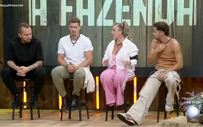A Fazenda 16: Zé Love, Sacha, Flor e Gui estão na sétima roça