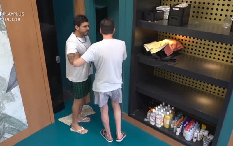 Albert e Hadad se desentendem por causa do uso de banheiro | Power Couple Brasil 6