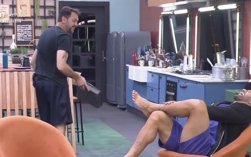 Albert e Hadballa se divertem com aproximação entre ex-inimigos no jogo | Power Couple Brasil 6