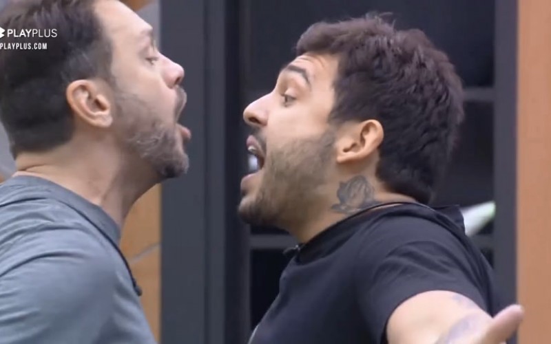 Albert perde a paciência após Hadad citar Adryana no meio da briga | Power Couple Brasil 6