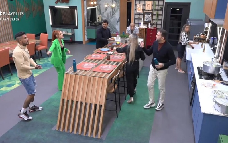 Após votação, Adryana e Albert brigam feio com Brenda e Matheus | Power Couple Brasil 6
