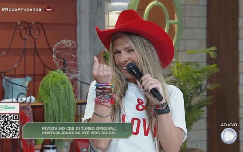 Banco Original oferece rentabilidade de até 150% do CDI para audiência de A Fazenda